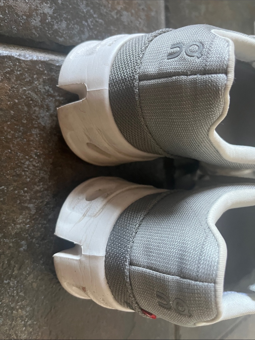 On Cloud Eclipse Running Shoes Alloy White Women’s 7 EUC Athletic Sneakers - Picture 5 of 14